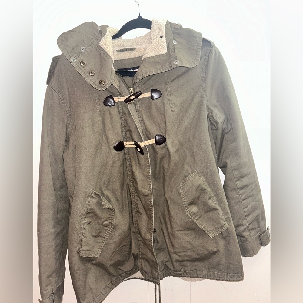 Coffeeshop : Sage Green - XL - Spring/Fall Coat